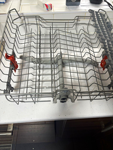 Grey metal dishwasher rack - grey,